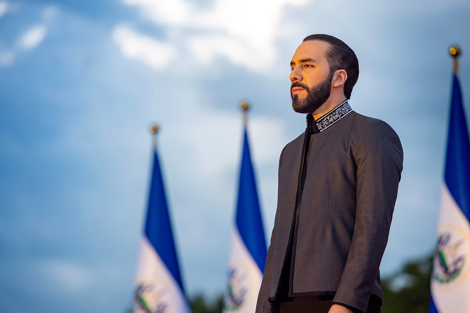 President of El Salvador, Nayib Bukele (credit: Casa Presidencial El Salvador via Wikimedia Commons)