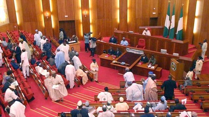 Nigeria Senate Chamber (photo credit: Premium Times)