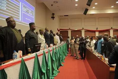 Inauguration of Constitutional Review Committee (photo credit: Naij.com)