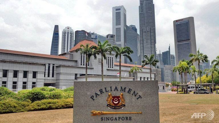 Singapore's Parliament House (photo credit: AFP/Roslan Rahman). 
