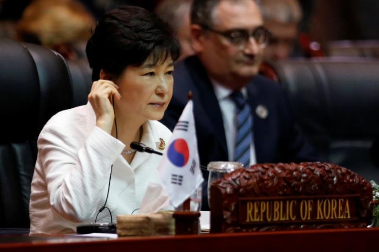 South Korea's President Park Geun-hye (photo credit: REUTERS/Soe Zeya Tun)