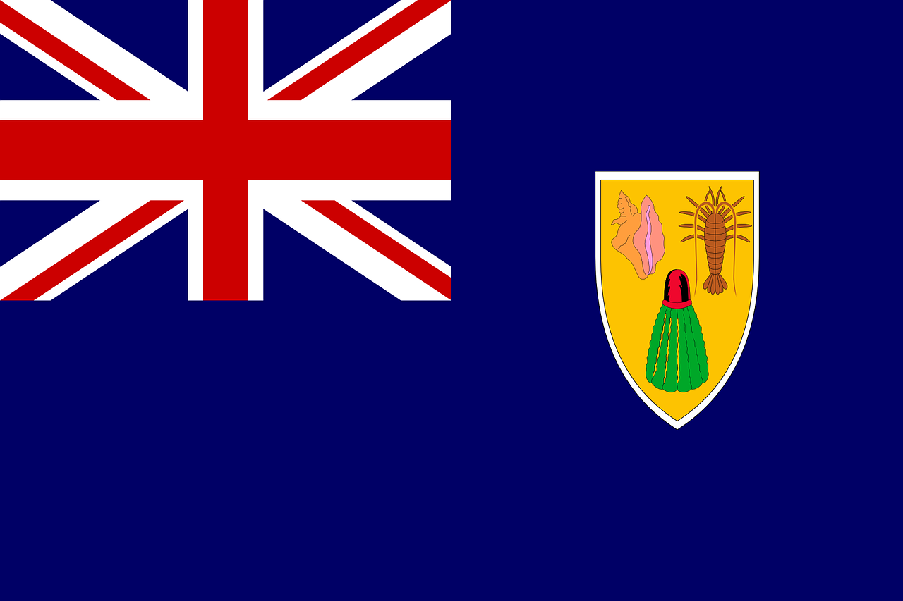 Flag of Turks and Caicos Islands (photo credit: OpenClipart-Vectors via pixabay)