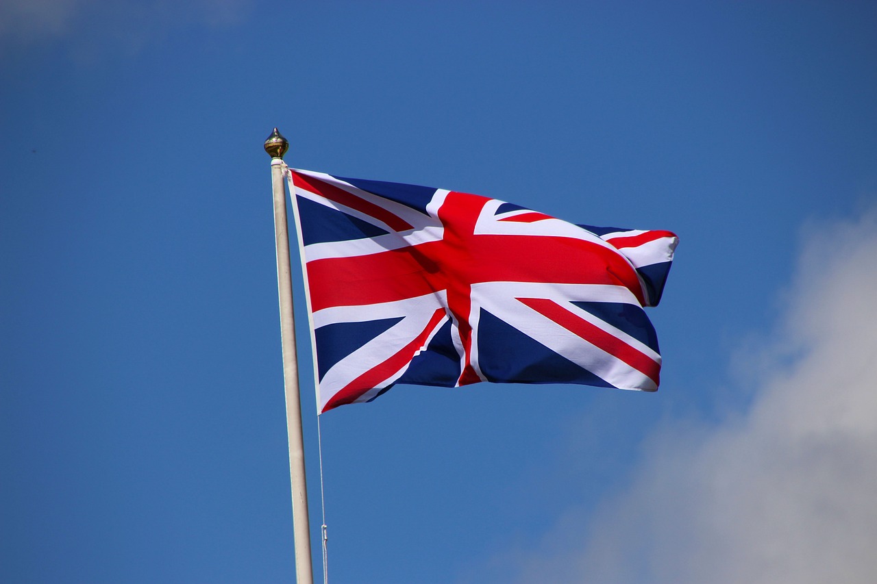 Flag of the United Kingdom (photo credit: terimakasih0 via pixabay)