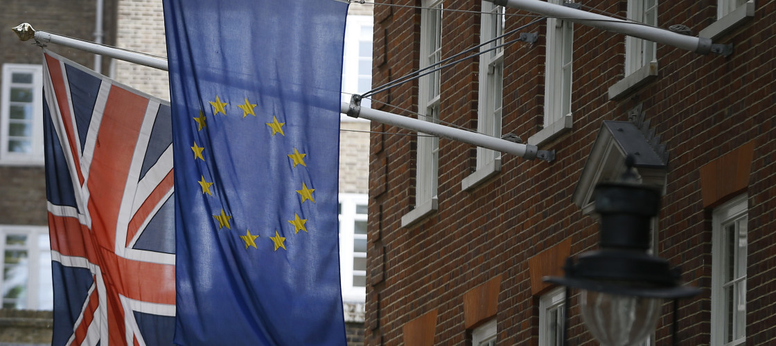 UK and EU flags (photo credit: PA Images)