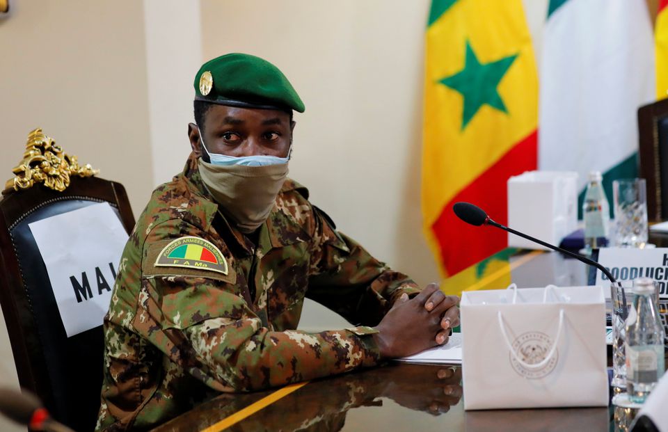 Colonel Assimi Goita, leader of Malian military junta (photo credit: Reuters/Francis Kokoroko) Colonel Assimi Goita, leader of Malian military junta (photo credit: Reuters/Francis Kokoroko)