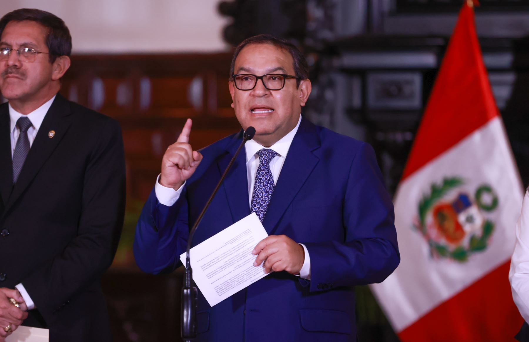 Peruvian Prime Minister Alberto Otárola (photo credit: ANDINA/Difusión)