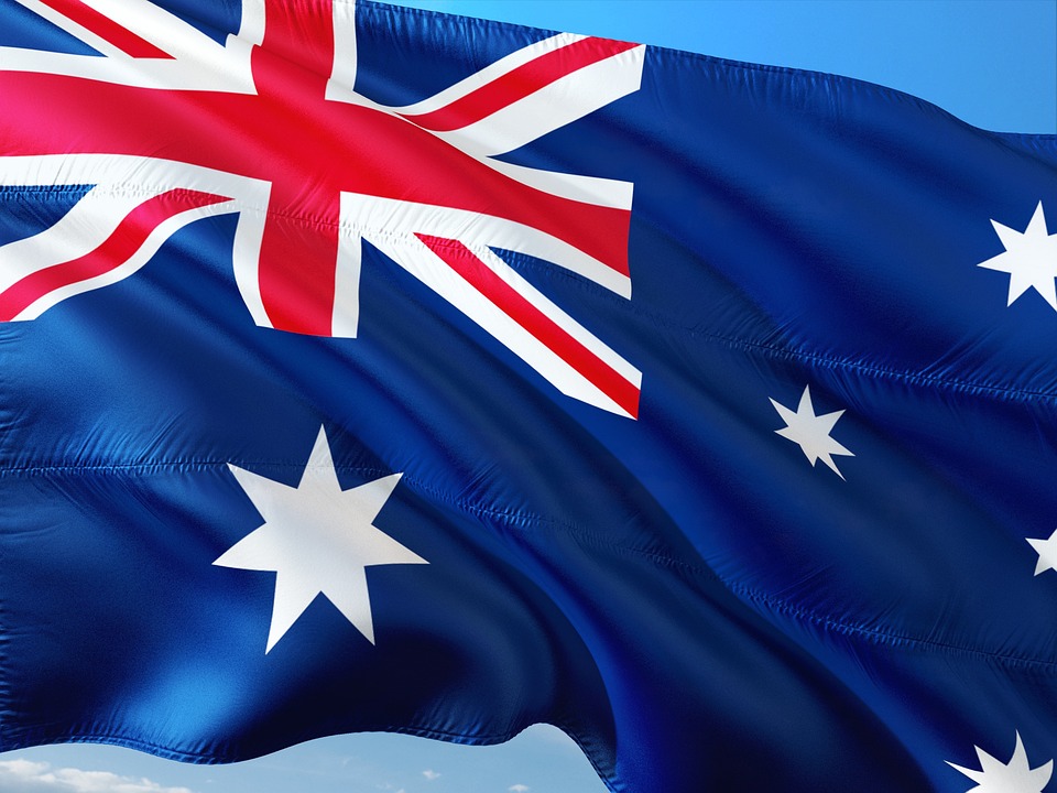 Flag of Australia (photo credit: jorono via pixabay)