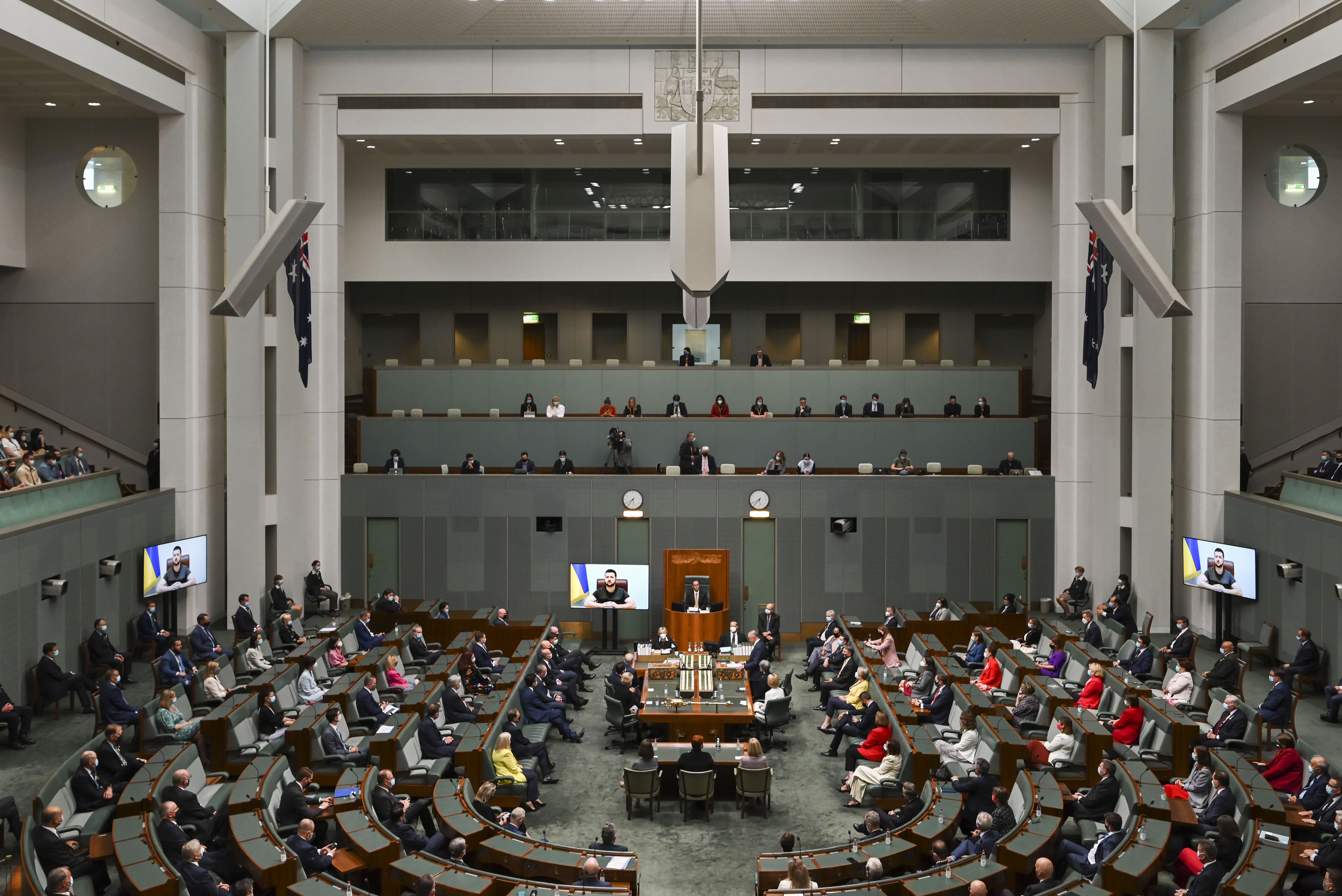 Australian House of Representatives (photo credit: Martin Ollman via Getty Images)