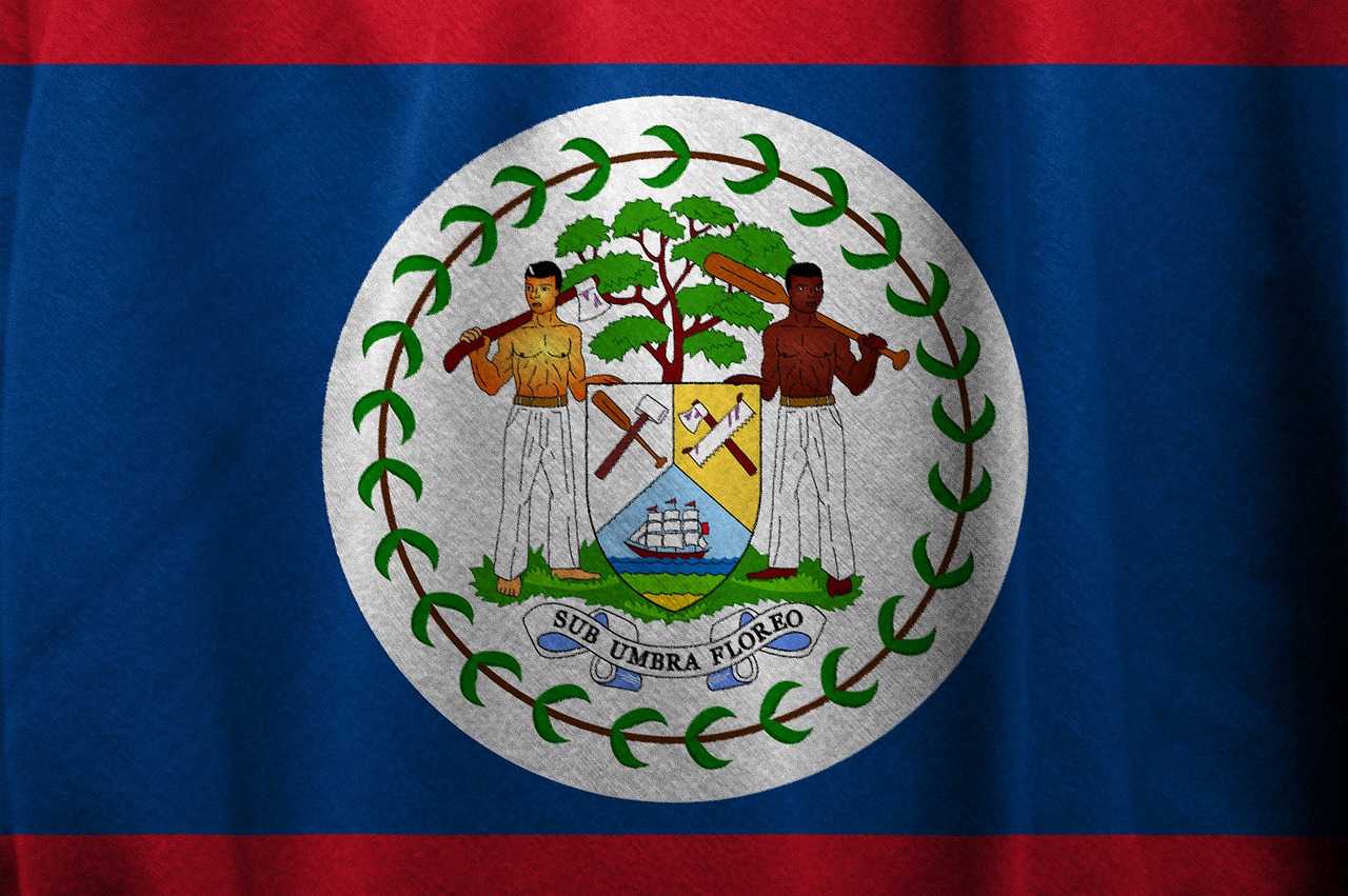 Flag of Belize (photo credit: TheDigitalArtist via pixabay)