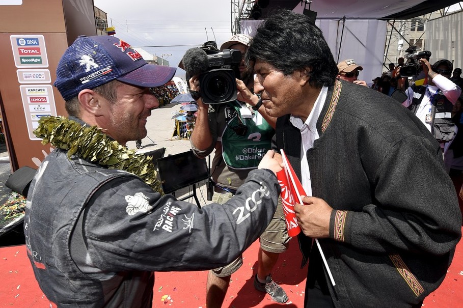 President of Bolivia: Evo Morales 