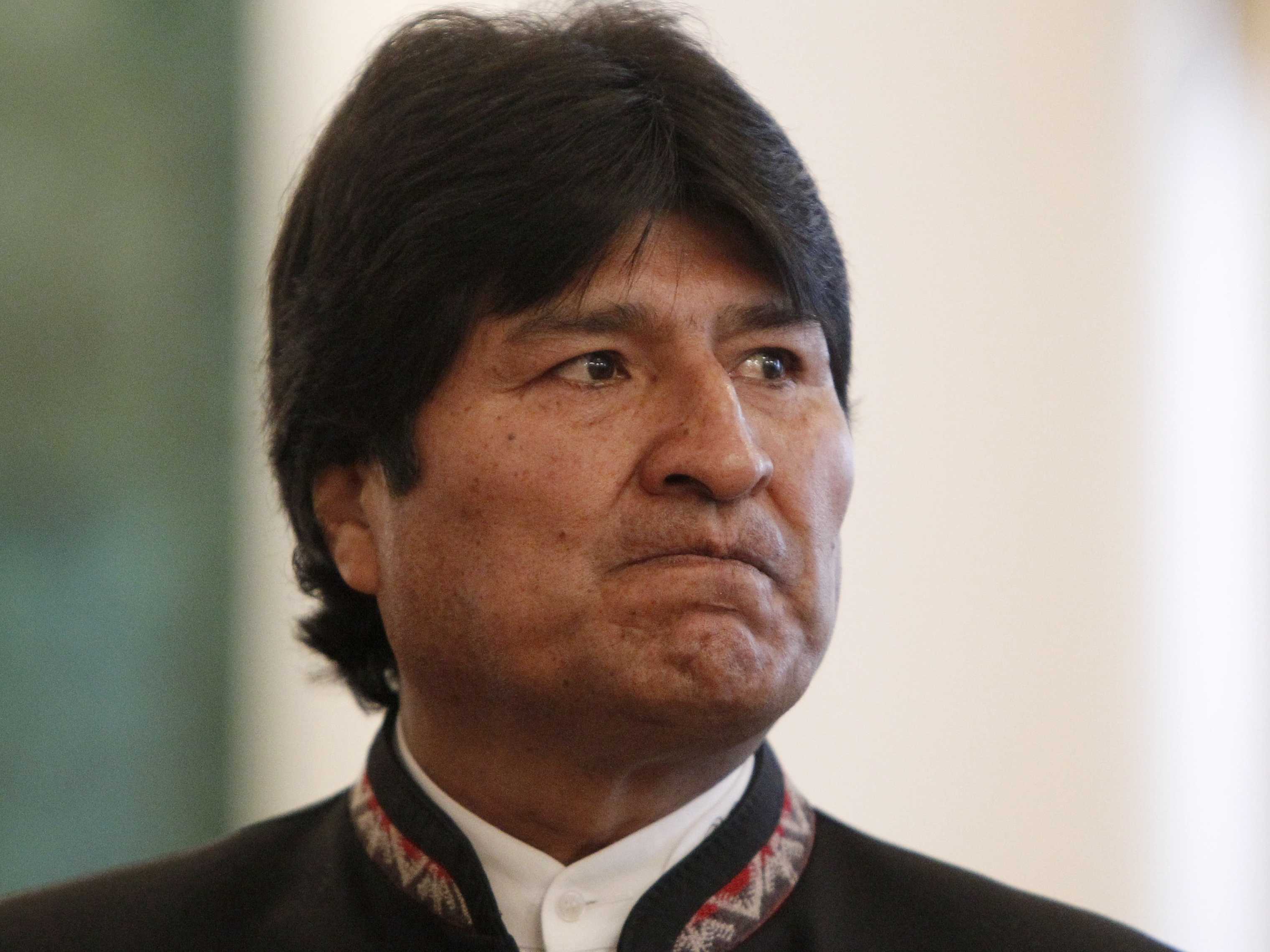Bolivia Presidet Evo Morales (photo credit: www.businessinsider.com) 