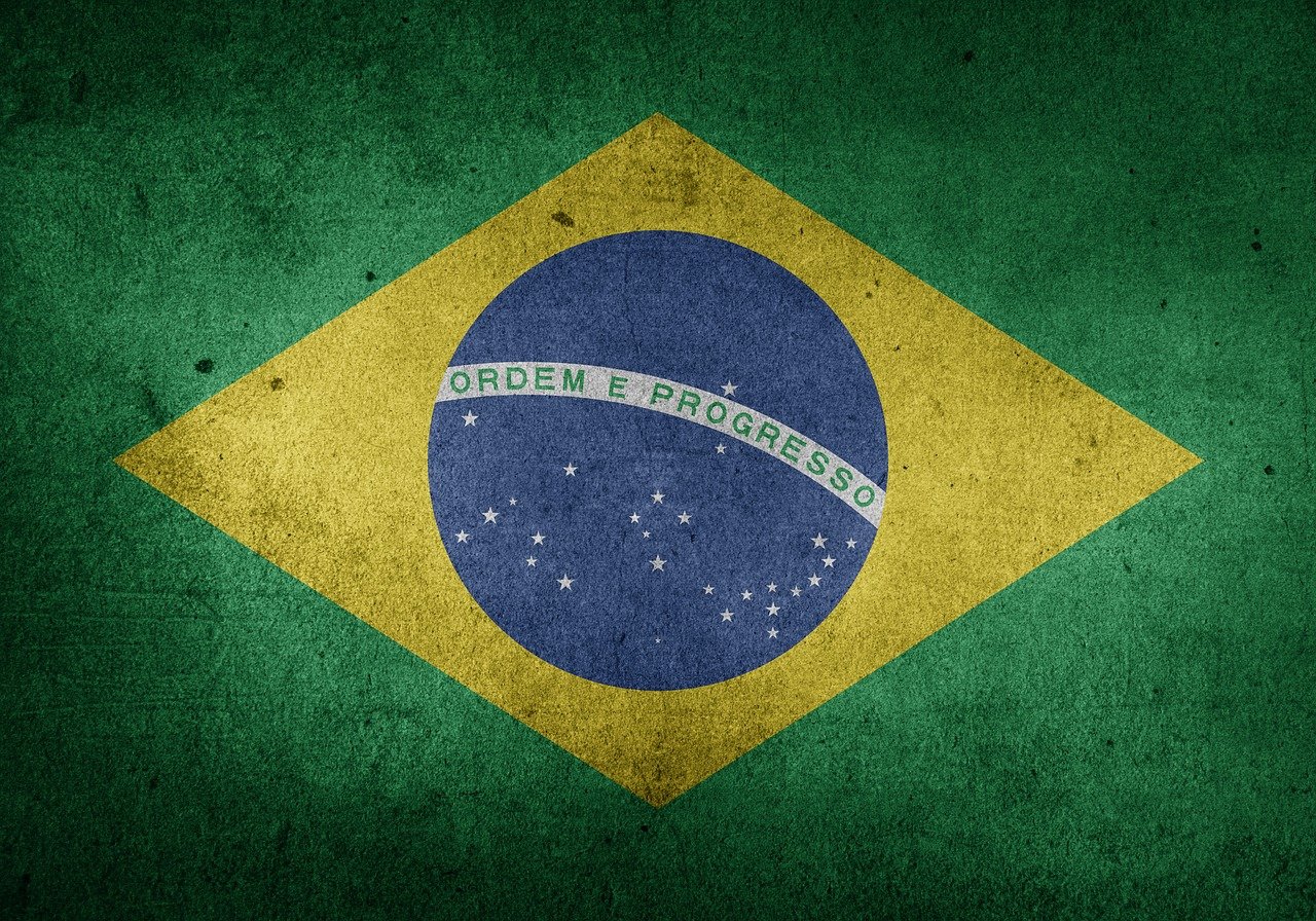 Flag of Brazil (photo credit: Chickenonline via pixabay)