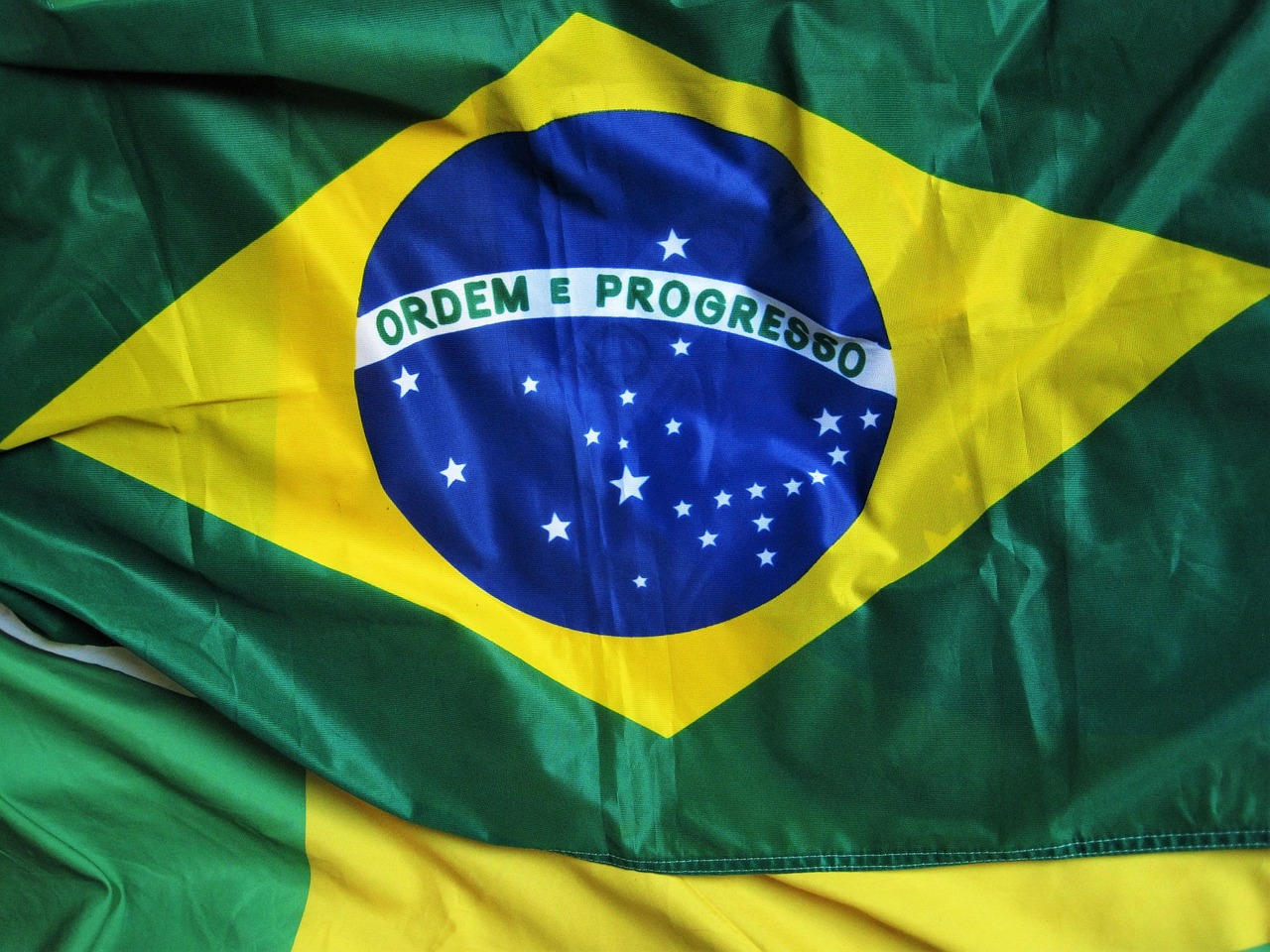 Flag of Brazil (photo credit: ASSY via pixabay)