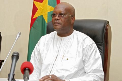 Roch Marc Christian Kaboré: President of Burkina Faso (photo credit: Burkina24/AfricaTime)