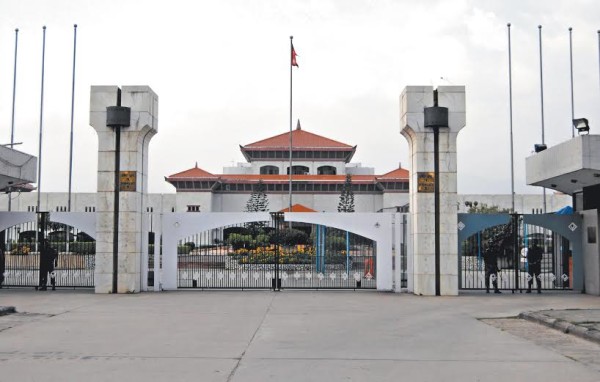Constituent Assembly building, New Baneshwor, Kathmandu. [Photo credit: THT]