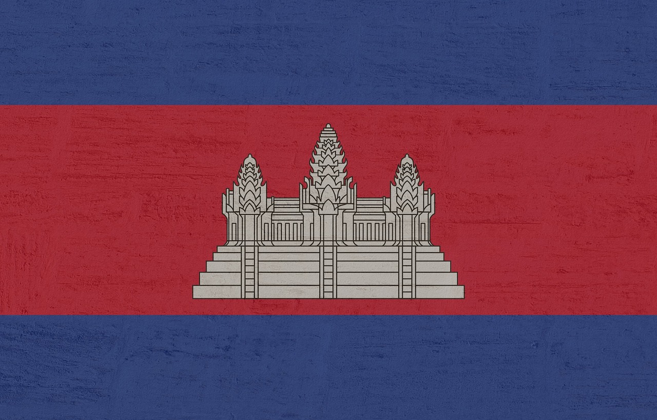 Flag of Cambodia (photo credit: Kaufdex via pixabay) Flag of Cambodia (photo credit: Kaufdex via pixabay)