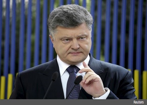 الرئيس الأوكراني بيترو بوروشينكو - رويترز
