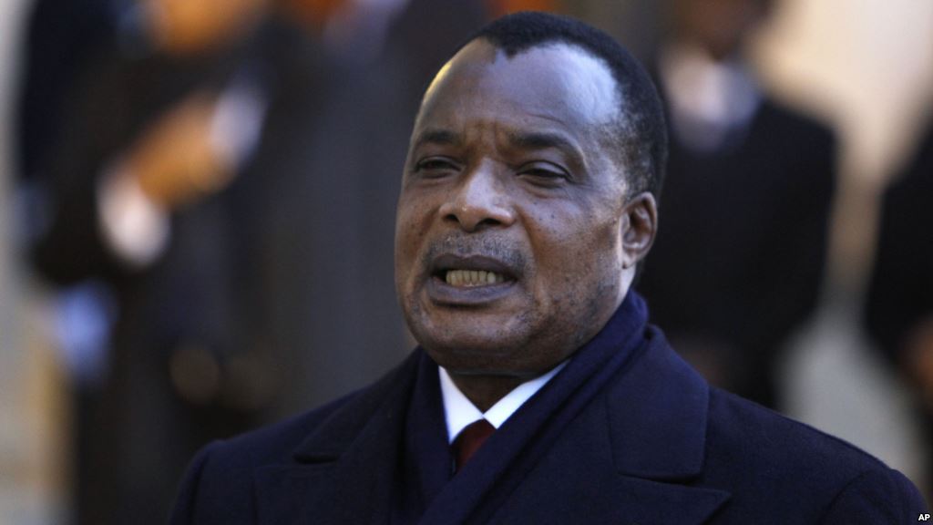 President Denis Sassou Nguesso [photo credit: Voice of America]