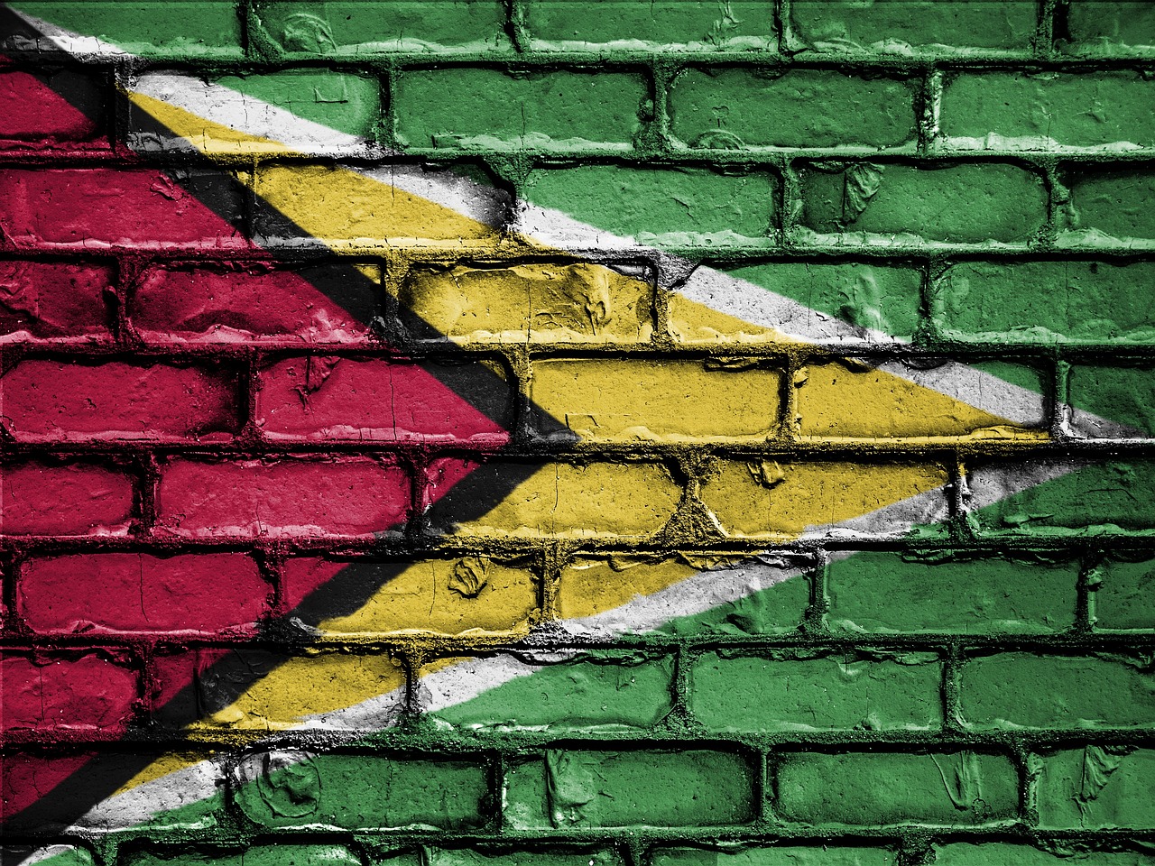 Flag of Guyana (photo credit: David_Peterson via pixabay)