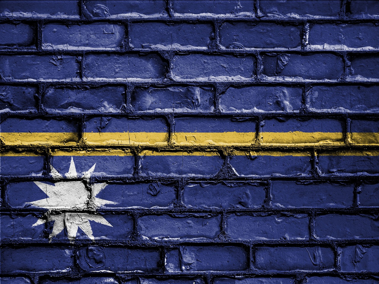 Flag of Nauru (photo credit: David_Peterson via pixabay)
