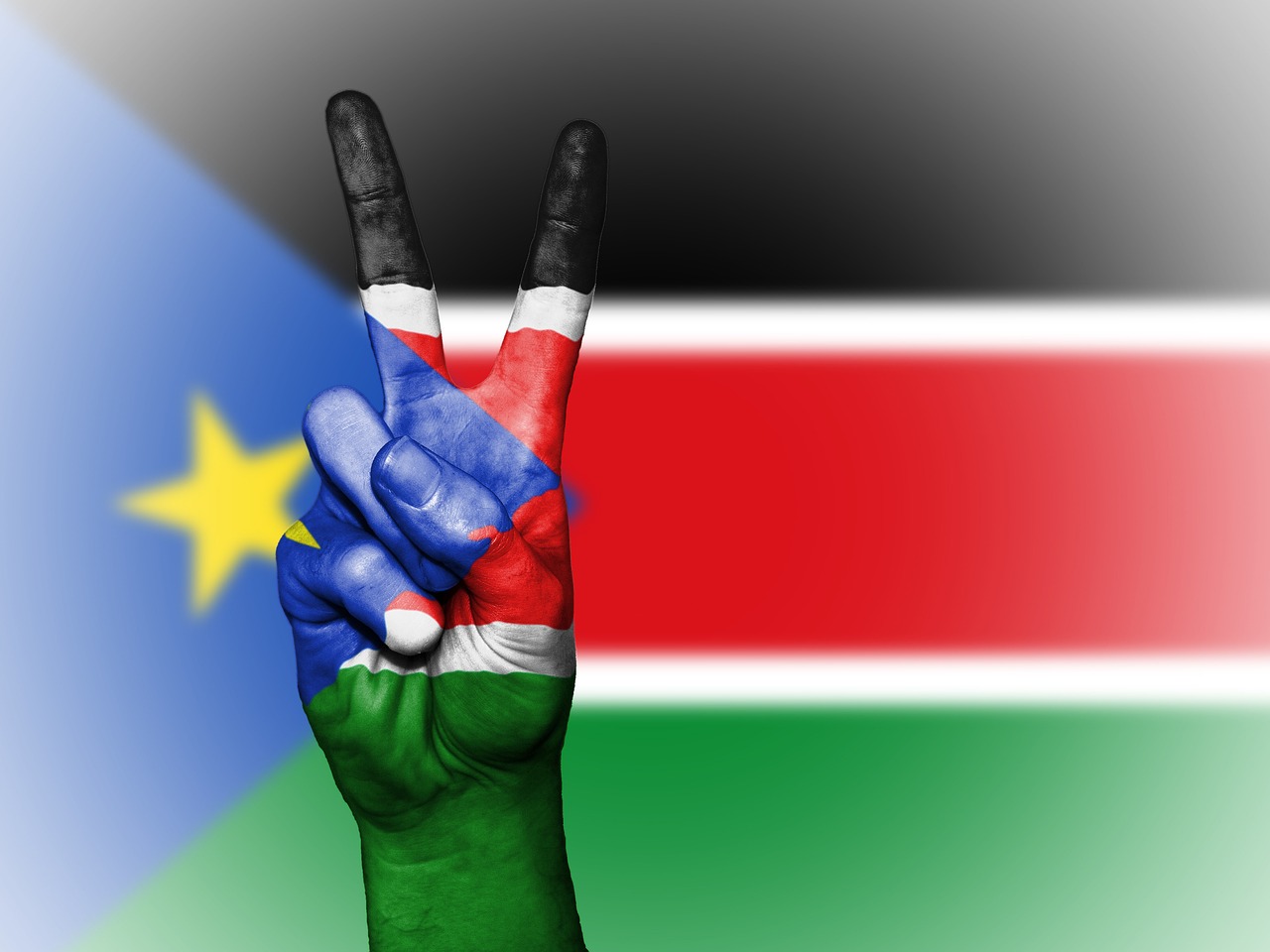 Flag of South Sudan (photo credit: David_Peterson via pixabay)
