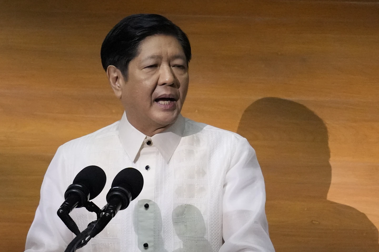 President of the Philippines Ferdinand Marcos Junior (photo credit: AP / Aaron Favila)