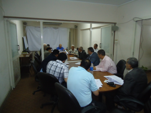 اجتماع لجنة الخبراء في المنظمة المصرية لحقوق الانسان 