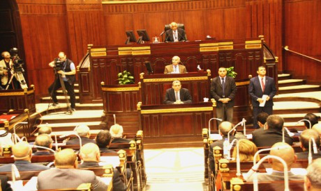 Egyptian Parliament (photo credit: Ahram Online) 