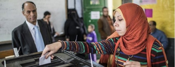 Egyptian diaspora vote on new Constitution