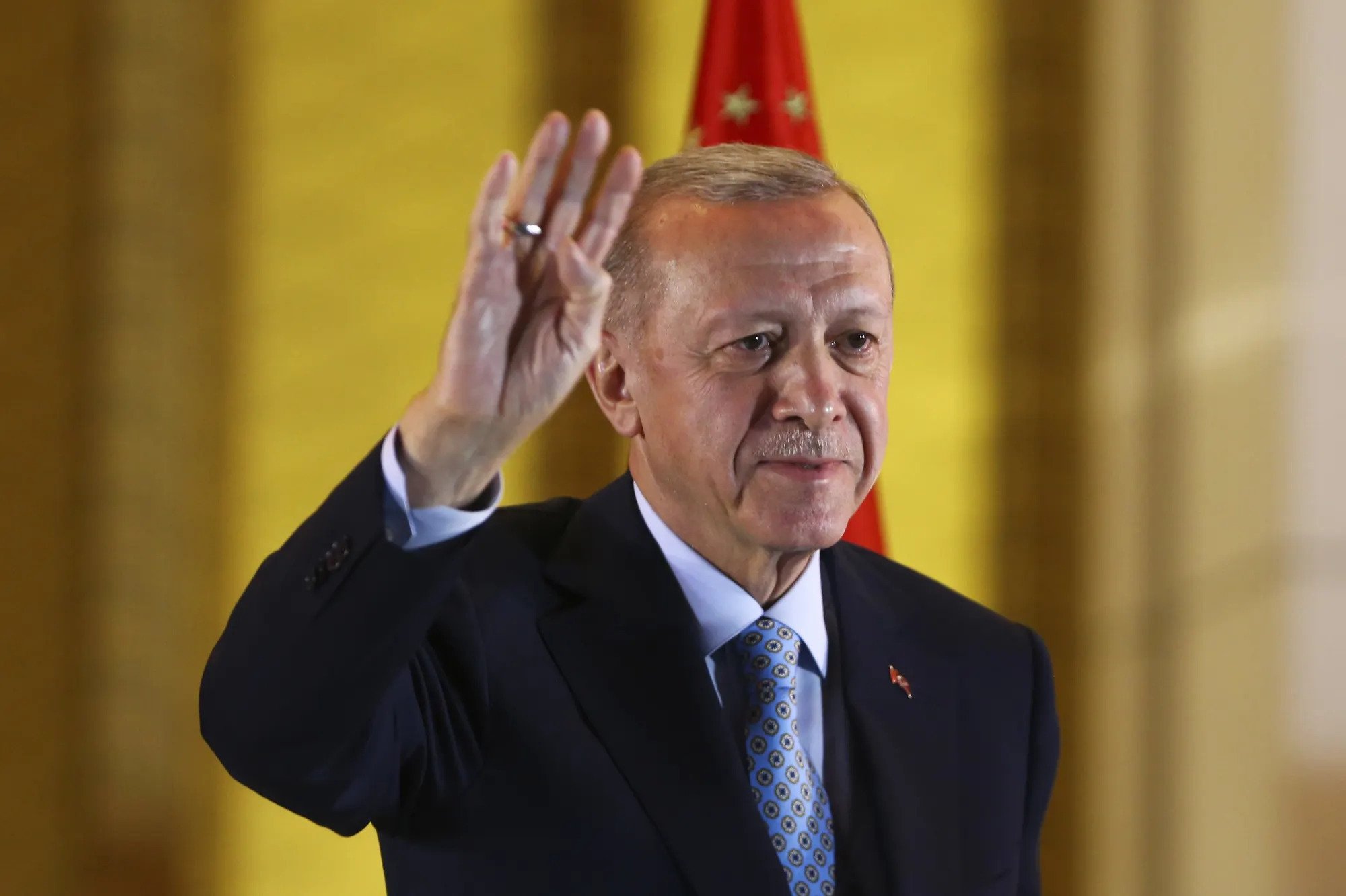 Turkey President Recep Tayyip Erdoğan (photo credit: Ali Unal via AP)
