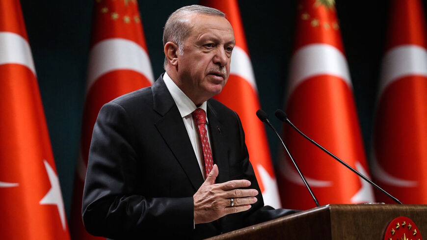 President Recep Tayyip Erdoğan (photo credit: Adem Altan via AFP/Getty Images)
