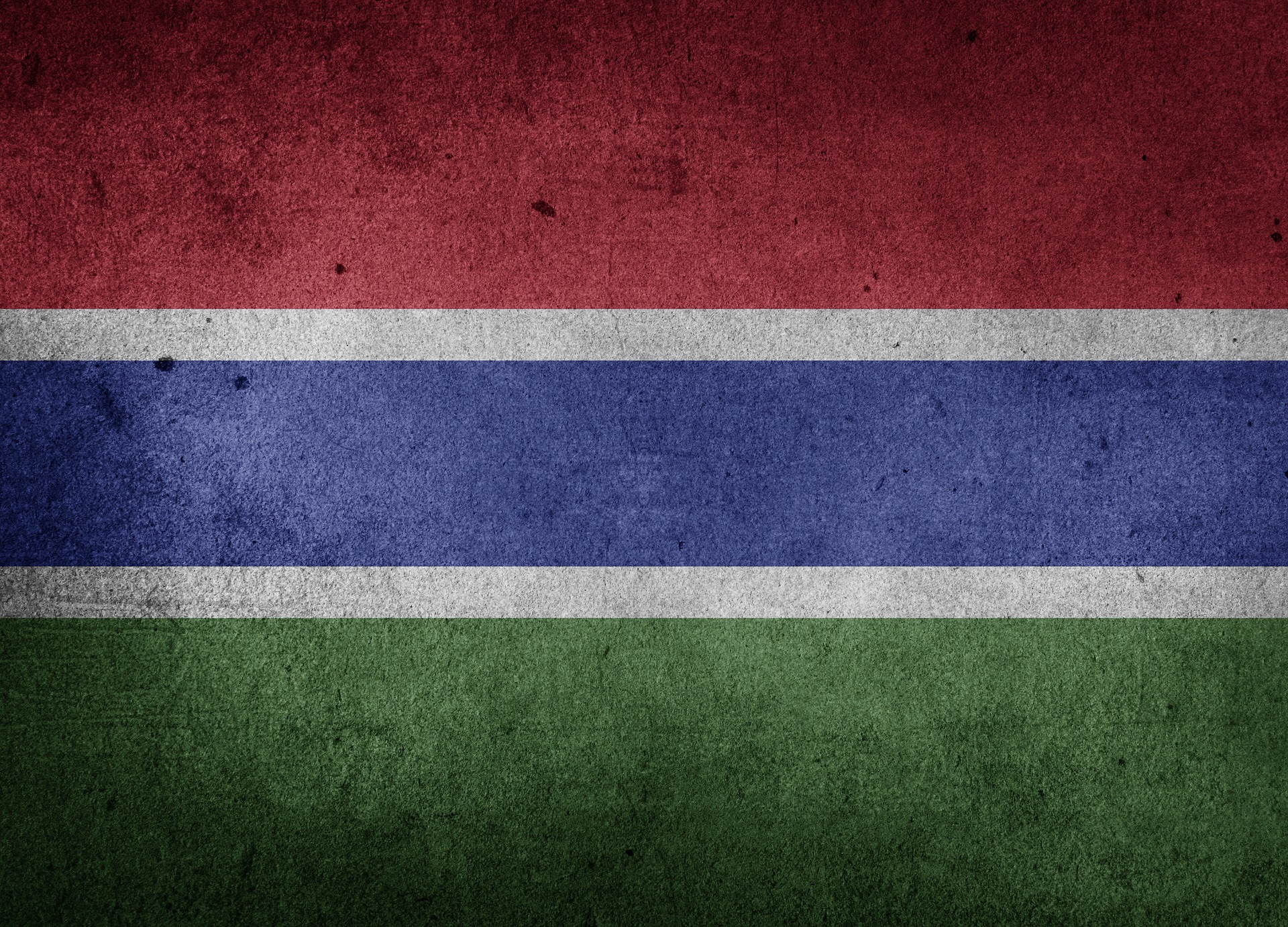 Gambian flag (photo credit: pixabay)