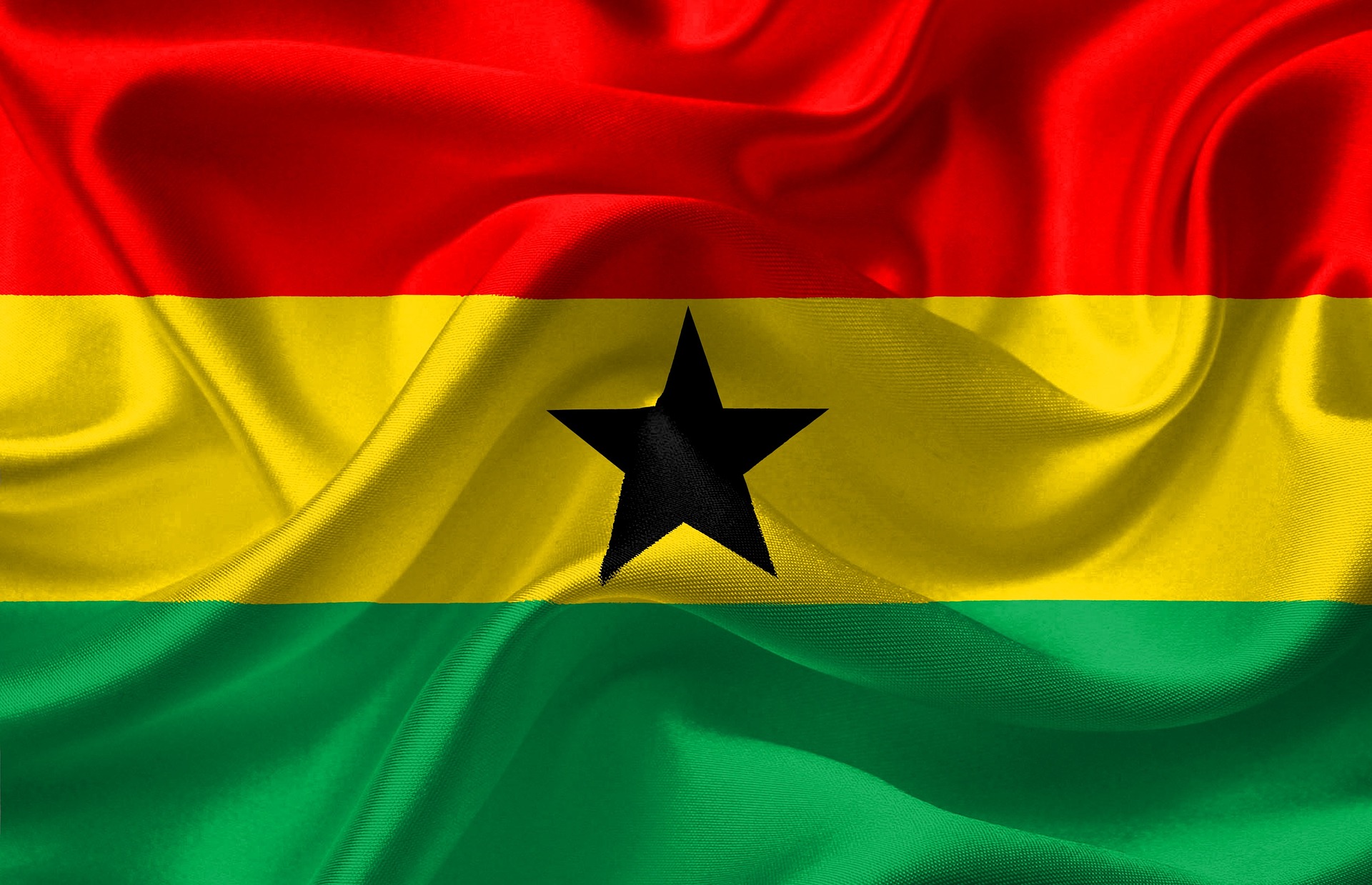 Flag of Ghana (photo credit: pixabay)