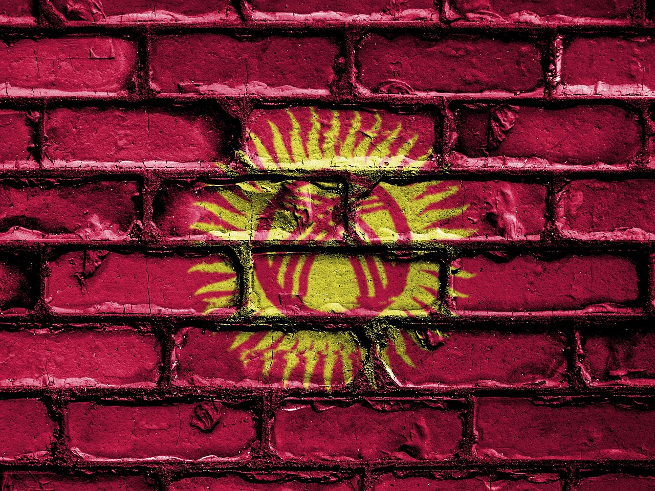 Flag of Kyrgyzstan (photo credit: David_Peterson via pixabay)