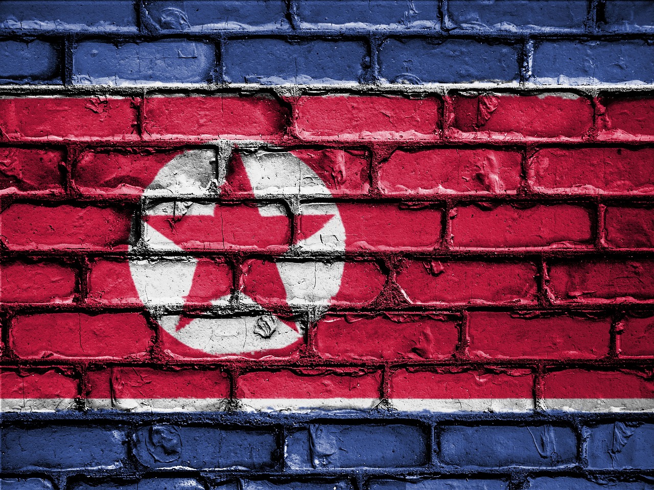 Flag of North Korea (photo credit: David_Peterson via pixabay)