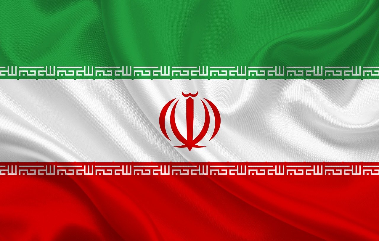 Flag of Iran (photo credit: FarkhodVakhob9TJK9 via pixabay)