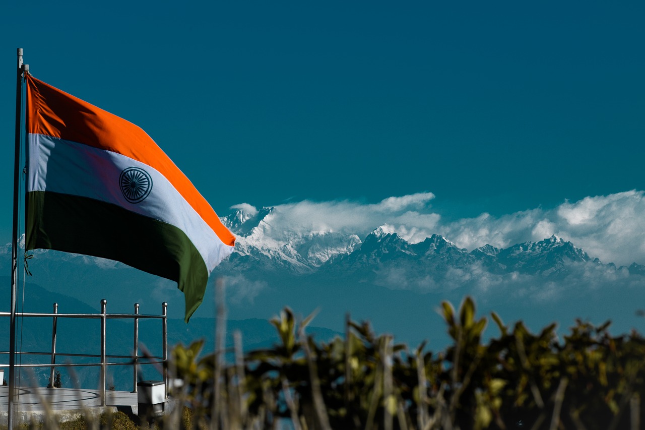 Flag of India (photo credit: Chandrak via pixabay)