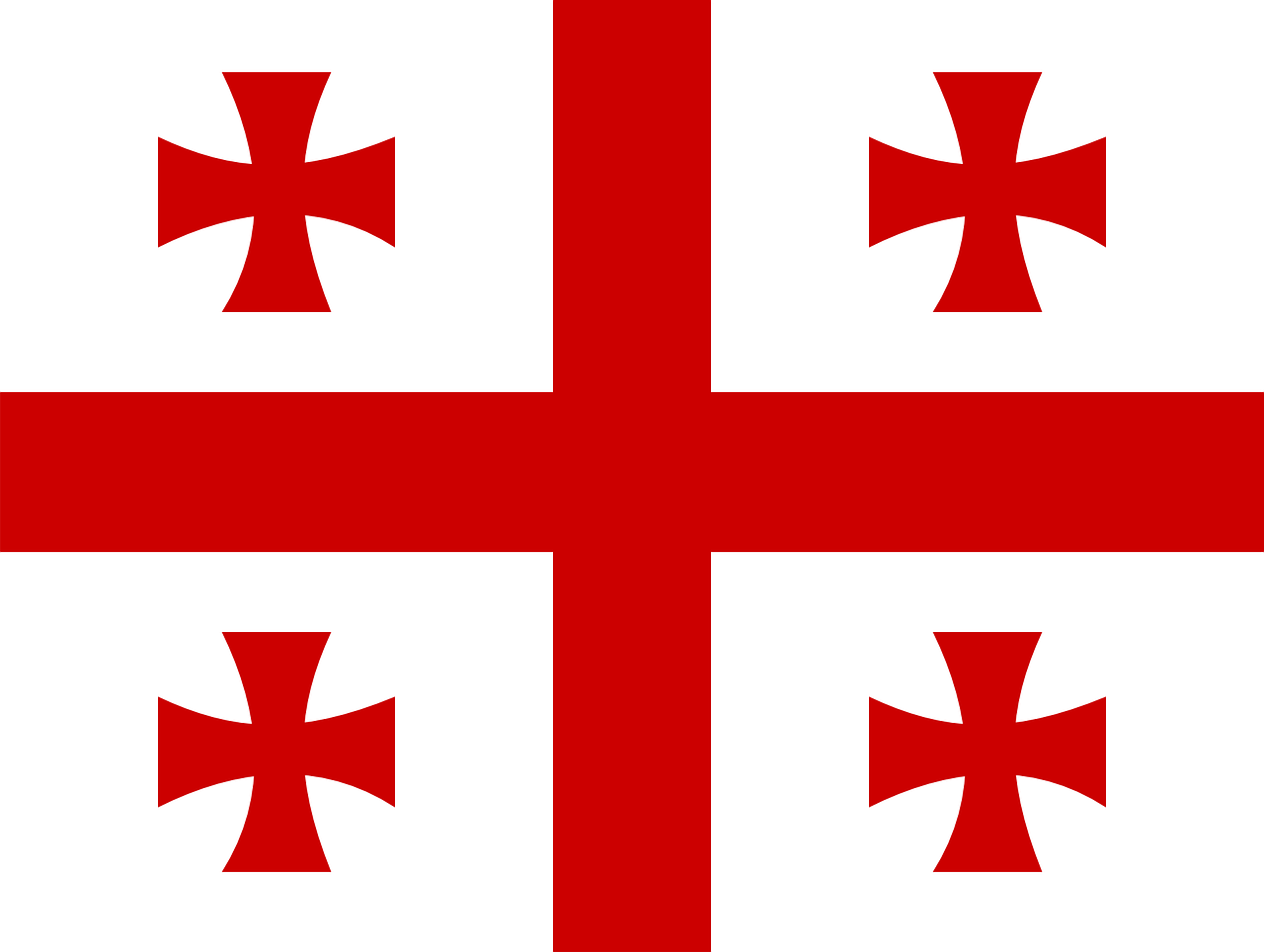 Flag of Georgia (photo credit: pixabay)