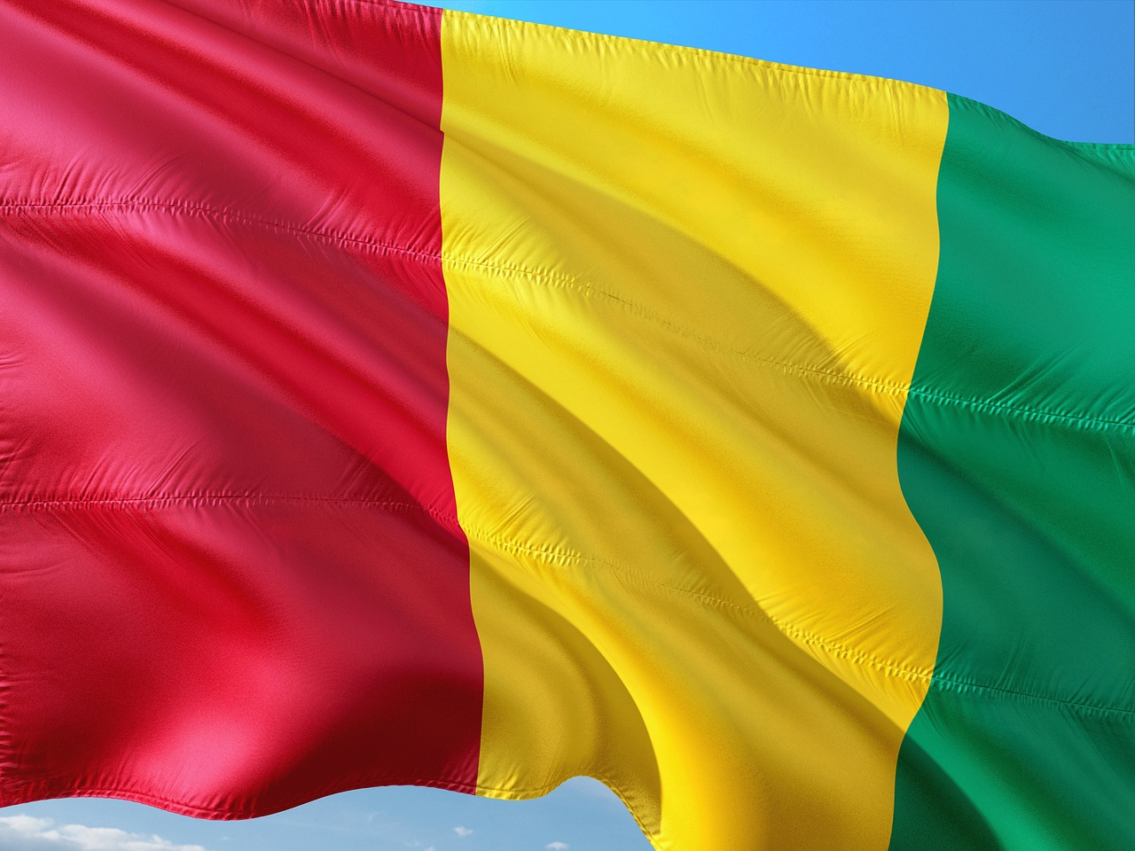 Flag of Guinea (photo credit: jorono via pixabay)