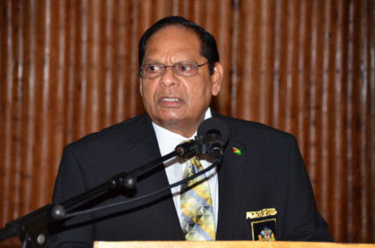 Prime Minister Moses Nagamootoo (Photo credit: iNews Guyana)