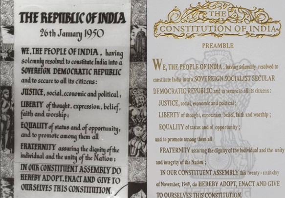 Secularism and the Constitution of India: controversy under the Modi administration