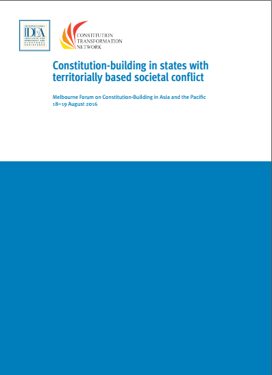 Constitution-building in states with territorially based societal conflict