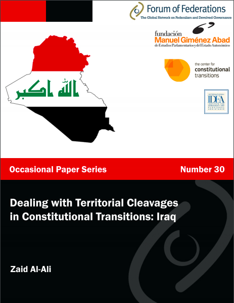 Dealing with Territorial Cleavages in Constitutional Transitions Iraq Number 30