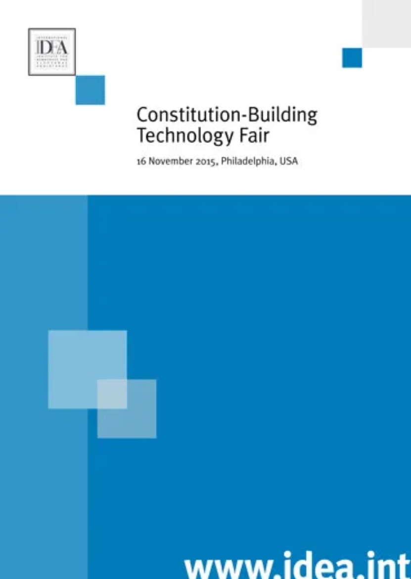 ICTs and Constitution Building Tech Fair