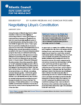 Negotiating Libya’s Constitution
