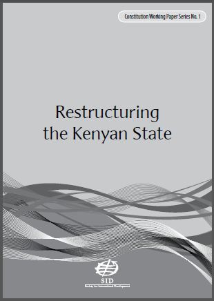 Restructuring the Kenyan State  
