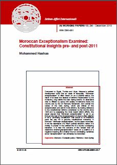 Moroccan Exceptionalism Examined: Constitutional Insights pre- and post-2011