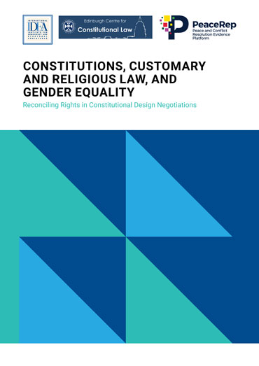 Constitutions, Customary and Religious Law, and Gender Equality