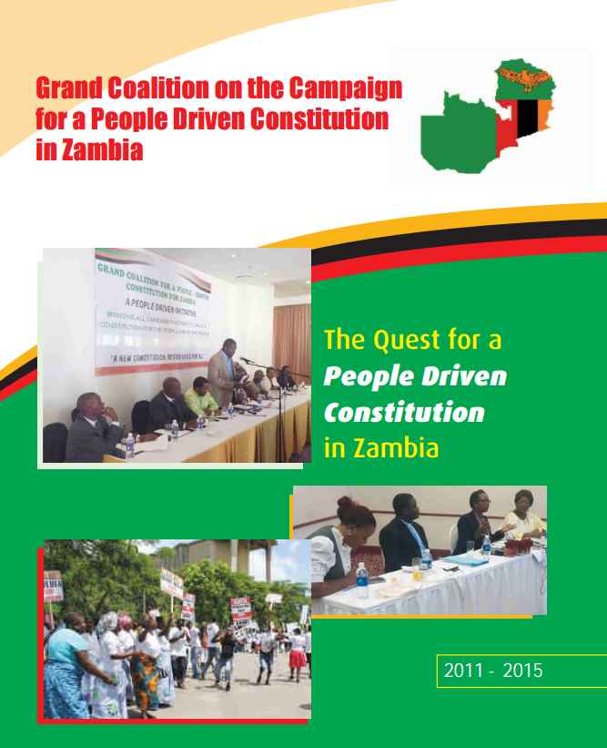 The quest for a people driven constitution in Zambia: 2011-2015