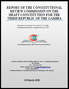 The Gambia: Final Report of the Constitutional Reform Commission 2020